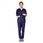 Medical Scrubs Wholesale Greys Anatomy long Sleeve Womens Medical Uniforms Scrub Sets Dental Clinic Doctors Surgical Clothes