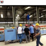 Medium frequency steel pipe electric annealing furnace