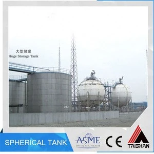Medium Pressure Chemical Storage Equipment Lpg Spherical Tank