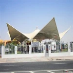 Membrane Structure Car Parking Shed in Architecture Membrane