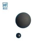 metal ball covered with rubber coating