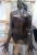 Import Metal Crafts Bronze Nude Woman Sculpture Coffee Table Base Statue from China