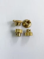 Metal customized gears supplier high precision spiral bevel gear set double spur gear
