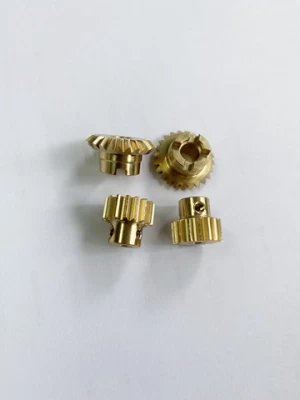 Metal customized gears supplier high precision spiral bevel gear set double spur gear