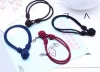MIA 2020 Wholesale Bulk Colorful Knotted Hair Rubber Band Hair Ties Elastic Hair Band for Lady Girls