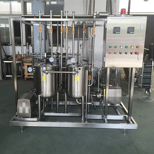milk plate pasteurizer and homogenizer used