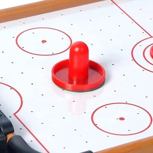 Mini air hockey game table with 2 pushers and 1 pick for children christmas present 15 inch