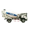 Mini cement mixer truck 3 m3 concrete mixer truck weight