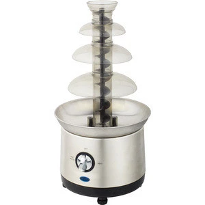 Mini Chocolate electric fondue cheese fountain for party