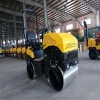 Mini manned road roller 1t double drum road roller