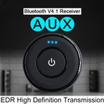 Mini smart car audio bluetooth receiver handsfree kit bluetooth aux adapter car stereo speakers music dongle