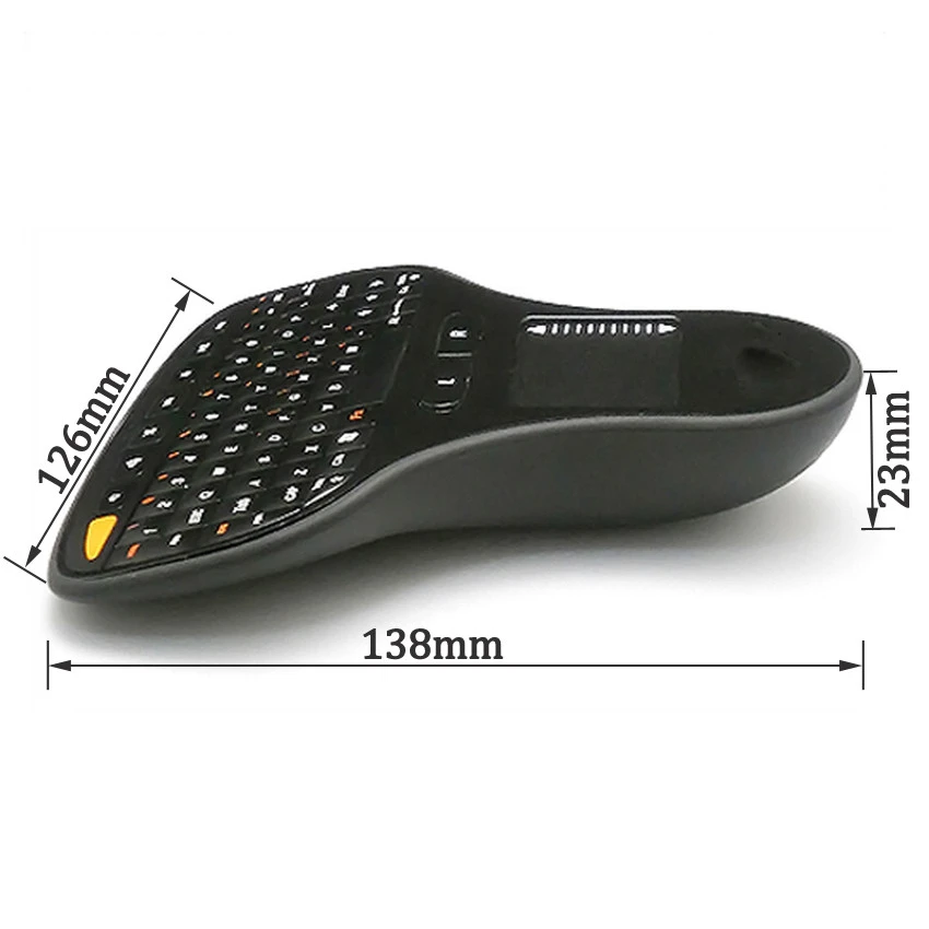 Mini Wireless Keyboard with Touchpad Mouse 2.4GHz Mini Keyboard Wireless Mini Qwerty Keyboards