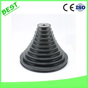 Mirror Polishing Custom Made Fine Wire Drawing Ceramic Coated Cone Pulley