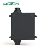 Miwind 6" anti bacterial Inline blower fan with HEPA filter for indoor air purification