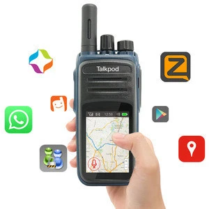 Mobile phone with walkie talkie Wifi two way radio Android SIM GSM N58 bluetooth headset two way radio