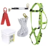 Model No. RK4-50 Full body harness kit with lanyard pack webbing safety lanyard