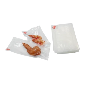 Modern 6"x8" Vacuum Food Sealer Bags Biodegradable Vacuum Packing Bags Multi-Ply Materials Co-Extruded Food Plastic Bag