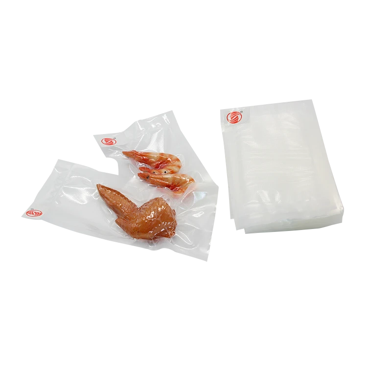 Modern 6"x8" Vacuum Food Sealer Bags Biodegradable Vacuum Packing Bags Multi-Ply Materials Co-Extruded Food Plastic Bag