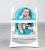 Modern adjustable  baby high chair with wheels multi functions