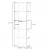 Import Modern Clear Acrylic Wall Mounted Storage Organizer Rack / 5 Shelf acrylic Sunglass display rack from China