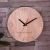 Import modern creative wooden decoration wall clock from China