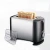 Import Modern Kitchen Fully Automatic Mini Household Stainless Steel Timing Timer 2 Slices Heating Bake Toaster 220V from China