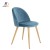 Import Modern Leisure Dining Metal Leg Velvet fabric Home Chairs from China
