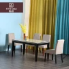 Modern minimalist dining table and chair living room set