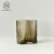 Import Modern simple irregular curved water corrugated amber glass vase flower ware hydroponic blue glass vase from China