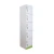 Import Modern steel single body wardrobe 5 doors metal clothing locker/wardrobe with key lock from China