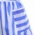 Import Mommy and Me Family Outfits Mother and Daughter V-neck Striped Matching Maxi Dress in Blue from China