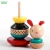 Import Montessori educational toys wooden tumbler rabbit montessori toys from China