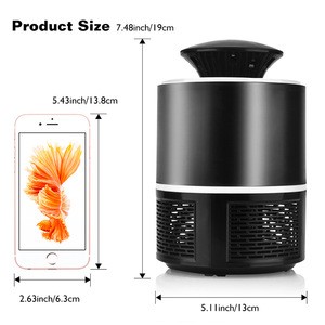 Mosquito killer USB electric mosquito killer lamp photocatalysis mute home LED bug zapper trap insect without radiation