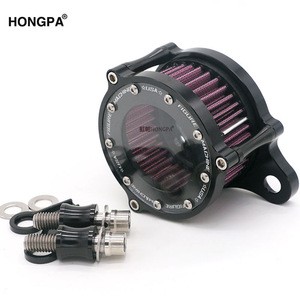 Motorcycle Air Filter Air Cleaner System Bike Engine Kit for Harley Sportster XL 883 XL1200 1992 1993-2016