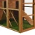 Import MSH-C003 high quality chicken coops wooden rabbit hutch with running area cheap pet carriers from China