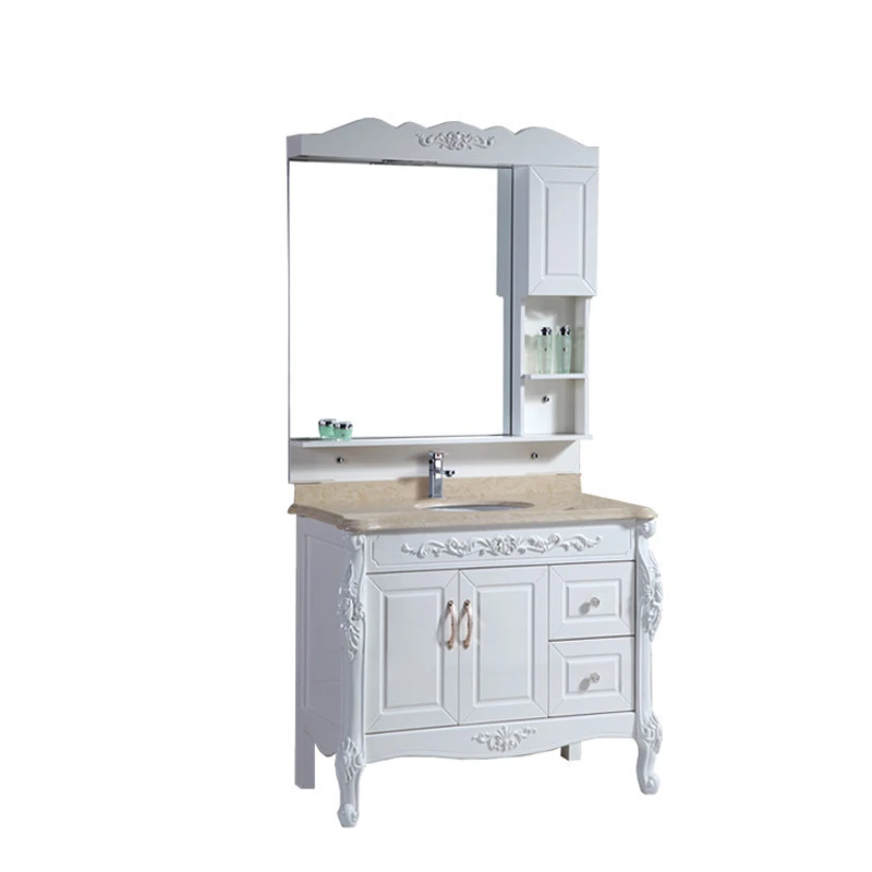 MT-006      Manufacturer Factory direct supply  Classic style PVC board bathroom vanities