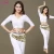 Import Multi-color modal adult 2 piece belly dance wear top and pant from China