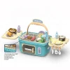 Multi function kitchen toy set for kid picnic BBQ food set girls cooking appliances pretend play set