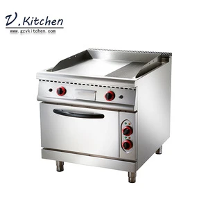 multifunction low cost restaurant stainless steel kitchen cooking  equipment with gas oven 6 burners gas range