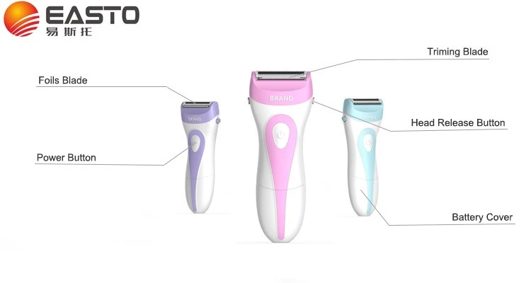 Multifunctional shaver/Rechargeable/Electric Shaving/ Wet and Dry IPX7 Waterproof /Lady trimmer