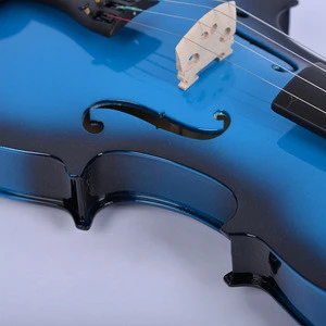 Musical Instrument China Colorful Popular Carbon Fiber Violin With Case