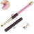 Import Nail Art Stripe Lines Liner Painting Cat Eye Brush Acrylic UV GEL Extension Builder Drawing Rhinestone Handle Pen from China