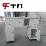Nail Salon Furniture White Double Salon Manicure Nail Table