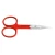 Import Nail Scissors for Fingernails - Professional for Men and Women - Curved (Red) from Pakistan