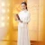 Import National Ming Dynasty Robe Gown Hanfu with round collar Chinese traditional clothes hanfu from China