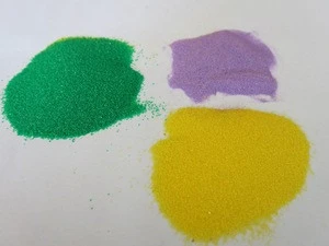 natural color sand and dye color sand