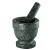 Import Natural Green Marble 4" Mortar and Pestle from Taiwan
