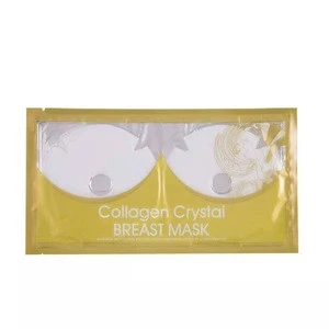 Natural Moisturizing Whitening Firming 24k Gold Collagen Breast Mask