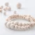 Import Natural Wood Spacer Beads Unfinished Round Wooden Loose Beads Wood Beads from China