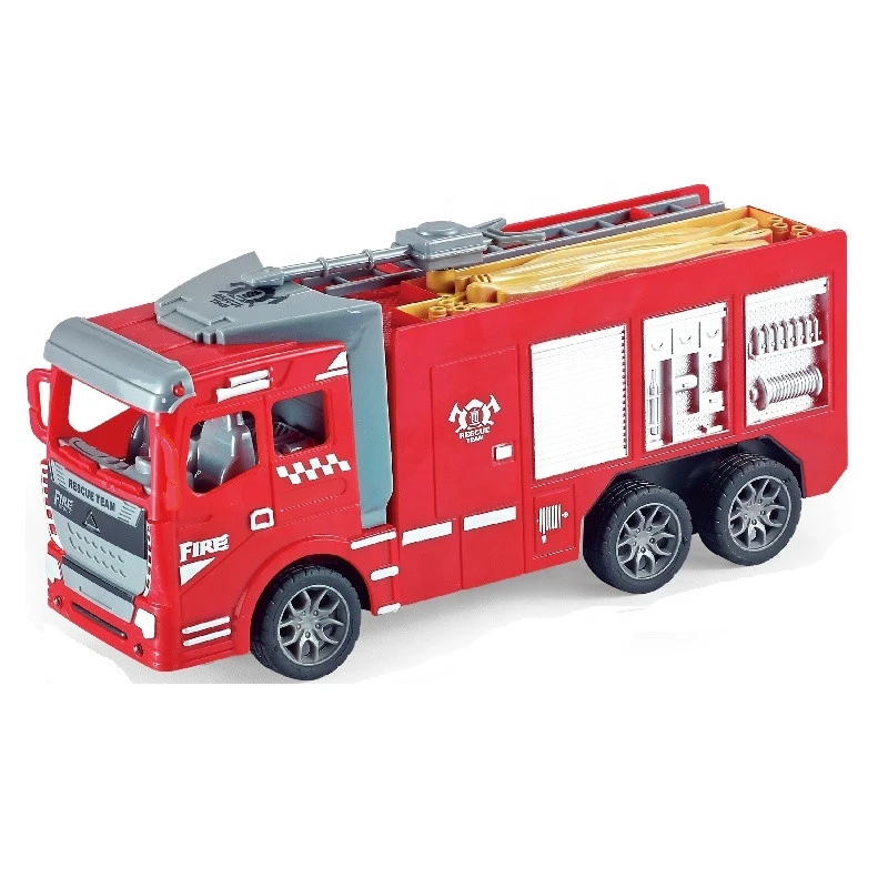 New 1:24 4 channel remote control fire engine fire truck toy lift truck water tank car ladder car toys for children Juguetes